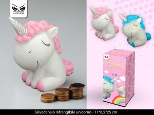 Salvadanaio Infrangibile Unicorno