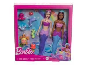 Barbie Sirena 2 Pack C/Animali Marini Cm 30