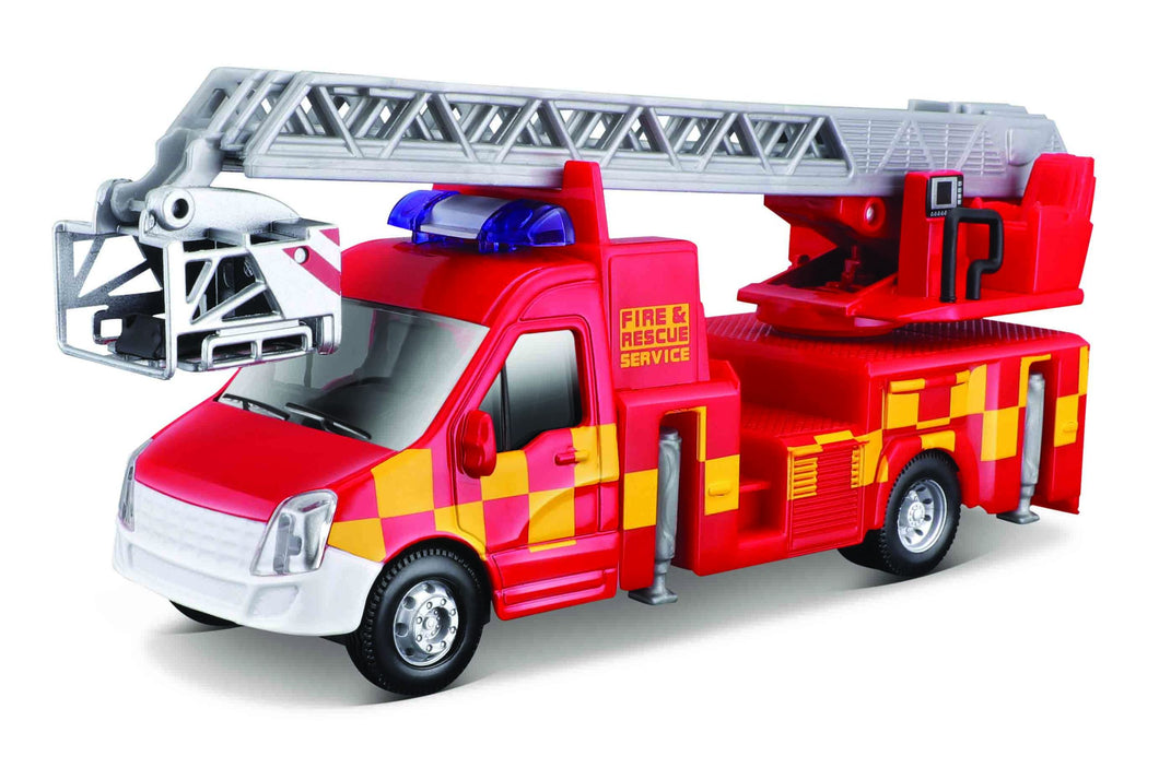 18-32267 Bburago - Municipal Vehicle - Camion dei pompieri con scala