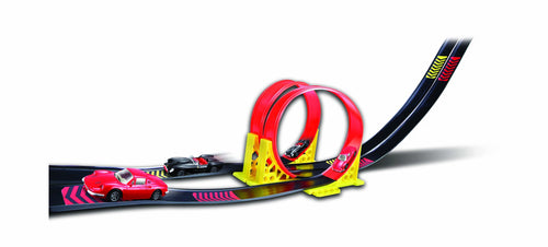 18-31216 - Bburago - 1:43 - Ferrari R&P - Pista DUAL LOOP con 2 auto