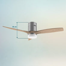 Carica l&#39;immagine nel visualizzatore di Gallery, Ventilatore da soffitto EnergySilence Aero 5600 Steel Aqua Connected
