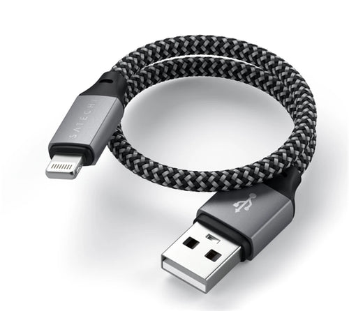 Cavo Usb-A Lightning 25Cm - Space Gray