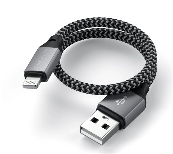 Cavo Usb-A Lightning 25Cm - Space Gray