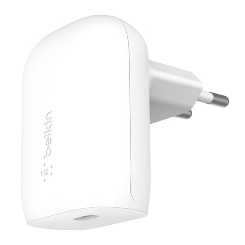 Caricabatterie Da Parete Con Pps Porta Usb-C Pd 30W - Bianco