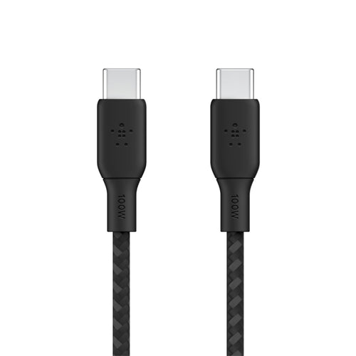 Cavo Intrecciato 100W Usb-C To Usb-C  2M - Nero