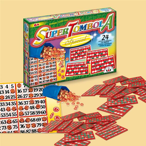 Super Tombola Special 24 Cartelle Con Finestrelle