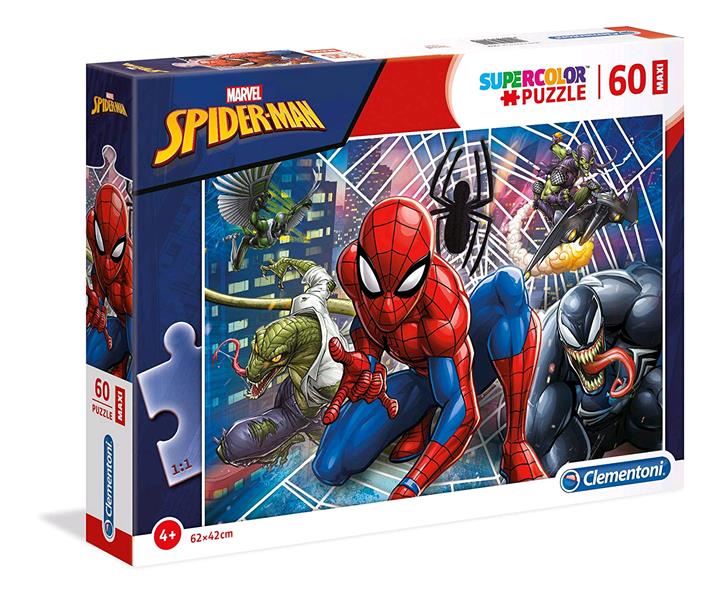 Puzzle 60 Pz Maxi Spiderman