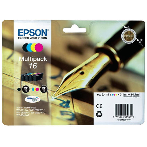 Epson T16 Multipack (C13T16264010) - Cartuccia Originale