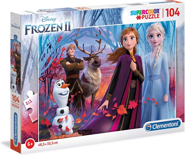 Puzzle 104 Pz Super Color Frozen 2 New