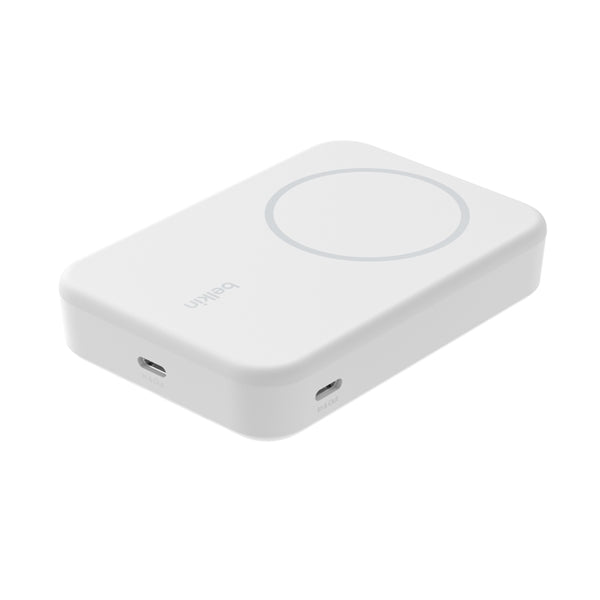 10K Qi2 Magsafe Compatible Powerbank With Kickstand White
