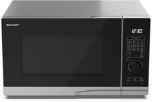 Carica l&#39;immagine nel visualizzatore di Gallery, Forno A Microonde Sharp Ycpg284Aes 28Lt  1000W  Controllo Digitale  Grill  11 Livelli Di Potenza  Black/Silver
