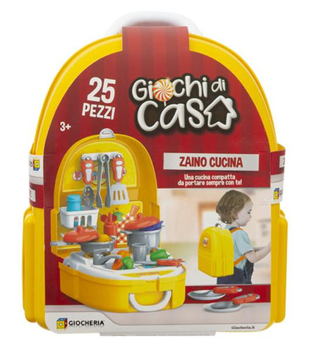 Giochi Di Casa - Zainetto Little Chef Con Accessori E Alimenti