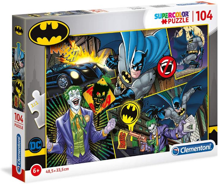 PUZZLE 104 PZ SUPERCOLOR BATMAN OM