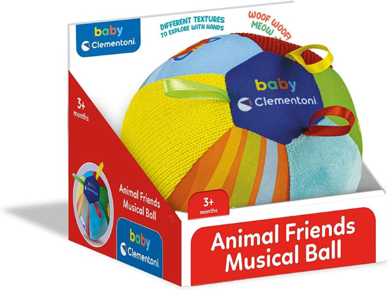 ANIMAL FRIENDS MUSICAL BALL PALLA SENSORIALE