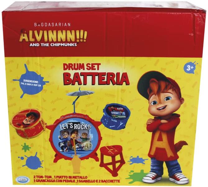 ALVIN SUPERSTAR BATTERIA E PERCUSSIONI ACUSTICA JAZZ