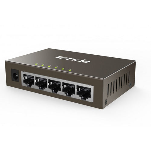 Tenda Tef1005D - Desktop Switch 5 Porte - 10/100 Mbps - Chassis Metallo