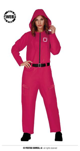 Costume Guardia Ragazza Adulta Taglia M 38-40 Squid Game