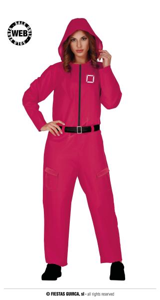 Costume Guardia Ragazza Adulta Taglia M 38-40 Squid Game