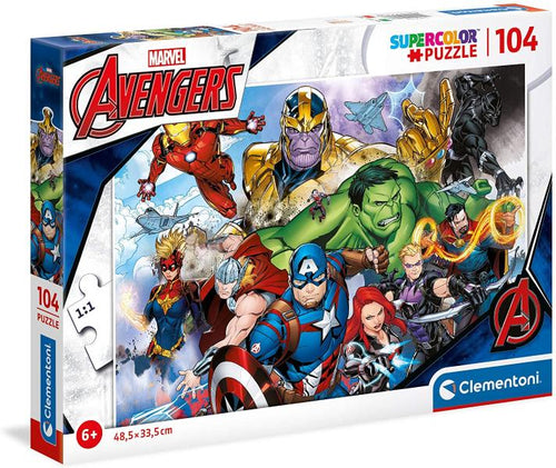 PUZZLE 104 PZ MARVEL AVENGERS                 