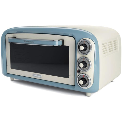 Ariete Forno Vintage Celeste (0979/05)  18L  3 Posizioni Cottura  Timer 60 Min  1380W