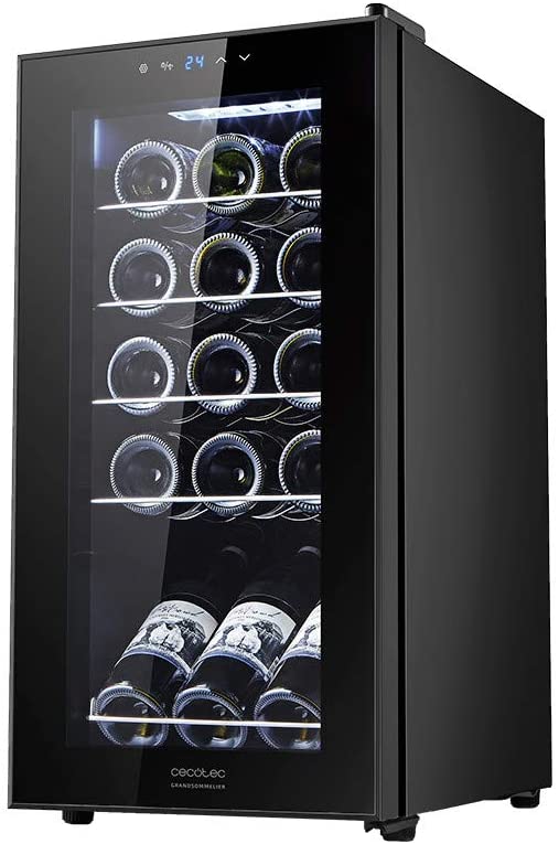 Enoteca Grand Sommelier 15000 Black Compressor