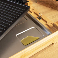 Carica l&#39;immagine nel visualizzatore di Gallery, Piastra-grill elettrica Tasty&amp;Grill 2000 Bamboo Black
