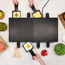 Carica l&#39;immagine nel visualizzatore di Gallery, Raclette Cheese&amp;Grill 12000 Inox Black
