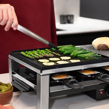 Carica l&#39;immagine nel visualizzatore di Gallery, Raclette Cheese&amp;Grill 12000 Inox MixGrill
