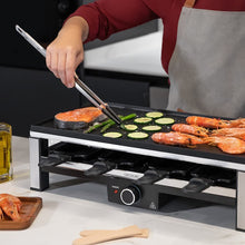 Carica l&#39;immagine nel visualizzatore di Gallery, Raclette Cheese&amp;Grill 12000 Inox Black
