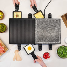 Carica l&#39;immagine nel visualizzatore di Gallery, Raclette Cheese&amp;Grill 12000 Inox MixGrill
