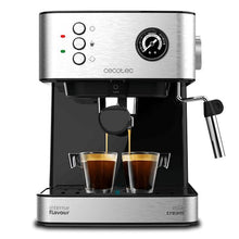 Carica l&#39;immagine nel visualizzatore di Gallery, Caffettiera Express a Leva Power Espresso 20 Professionale 1,5 L Argentato Nero
