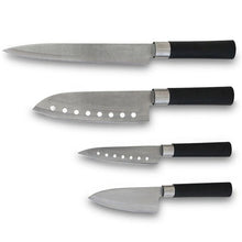 Carica l&#39;immagine nel visualizzatore di Gallery, Coltelli Santoku (set da 4)
