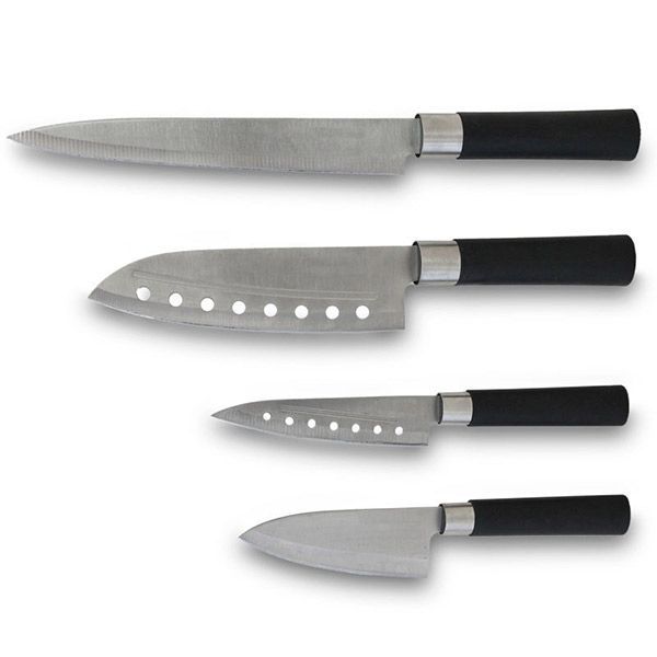 Coltelli Santoku (set da 4)