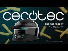 Carica e avvia il video nel visualizzatore di galleria, Friggitrice ad aria TurboCecofry 4D Healthy
