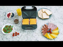 Carica e avvia il video nel visualizzatore di galleria, Piastra per panini Rock´n Toast Fifty-Fifty
