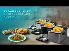 Carica e avvia il video nel visualizzatore di galleria, Friggitrice Cleanfry Luxury 4000 Dark
