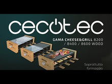 Carica e avvia il video nel visualizzatore di galleria, Grill Cheese&amp;Grill 8200 Wood Black
