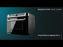 Carica e avvia il video nel visualizzatore di galleria, Forno a vapore Bake&amp;Steam 3000 Combi
