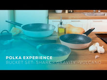 Carica e avvia il video nel visualizzatore di galleria, POLKA EXPERIENCE 18-22-26 BUCKET SET VULCANO
