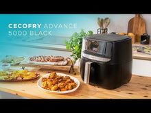 Carica e avvia il video nel visualizzatore di galleria, Friggitrice ad Aria Cecofry Advance 5000 Black
