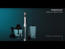 Carica e avvia il video nel visualizzatore di galleria, Frullatore a immersione PowerGear 1500 XL Mash Pro
