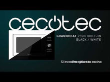Carica e avvia il video nel visualizzatore di galleria, Microonde da incasso digitale GrandHeat 2590 Built-in Black
