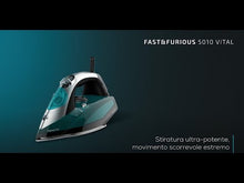 Carica e avvia il video nel visualizzatore di galleria, Ferro da stiro a vapore Fast&amp;Furious 5010 Vital
