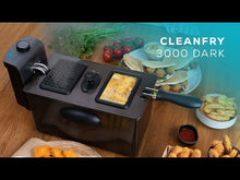 Carica e avvia il video nel visualizzatore di galleria, Friggitrice CleanFry 3000 Dark
